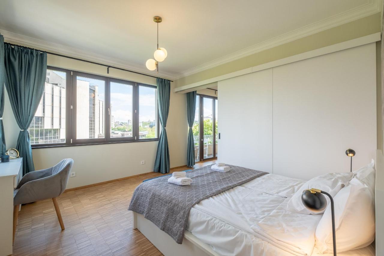 Sunrise 1Bdrm View Apartment Ndk Congress Centre Sofia Zewnętrze zdjęcie